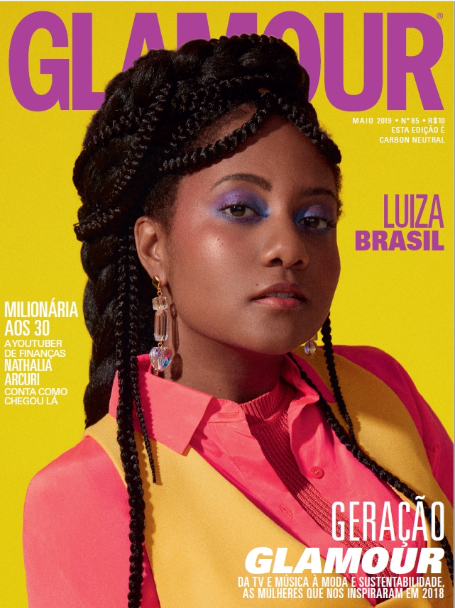 Moda, representatividade e cores vibrantes nas capas da Revista Glamour –  Carol Lobato